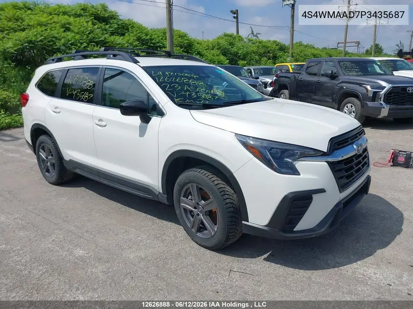 2023 Subaru Ascent VIN: 4S4WMAAD7P3435687 Lot: 12626888