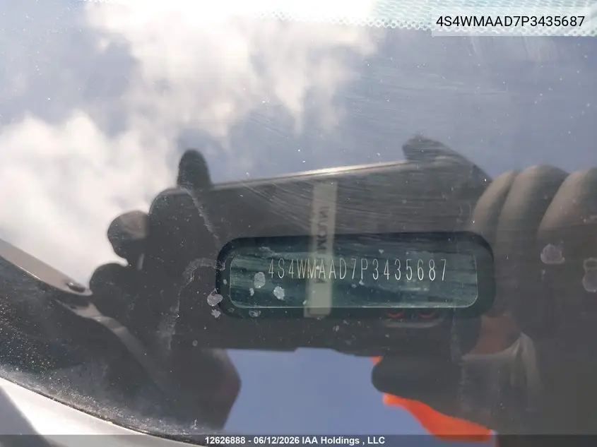 2023 Subaru Ascent VIN: 4S4WMAAD7P3435687 Lot: 12626888