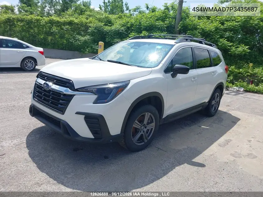 2023 Subaru Ascent VIN: 4S4WMAAD7P3435687 Lot: 12626888