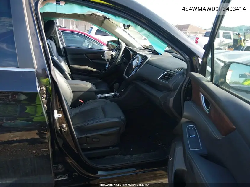 2023 Subaru Ascent Touring 7-Passenger VIN: 4S4WMAWD9P3403414 Lot: 45360154