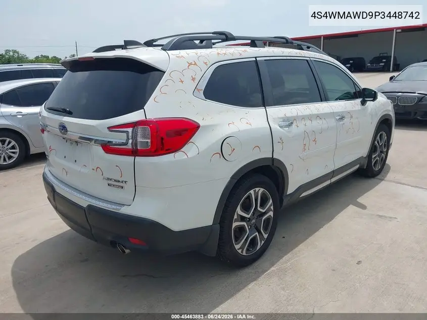2023 Subaru Ascent Touring 7-Passenger VIN: 4S4WMAWD9P3448742 Lot: 45463883
