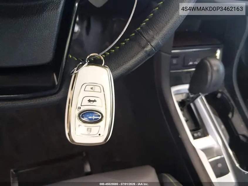 2023 Subaru Ascent Onyx Edition Limited 7-Passenger VIN: 4S4WMAKD0P3462163 Lot: 45525580