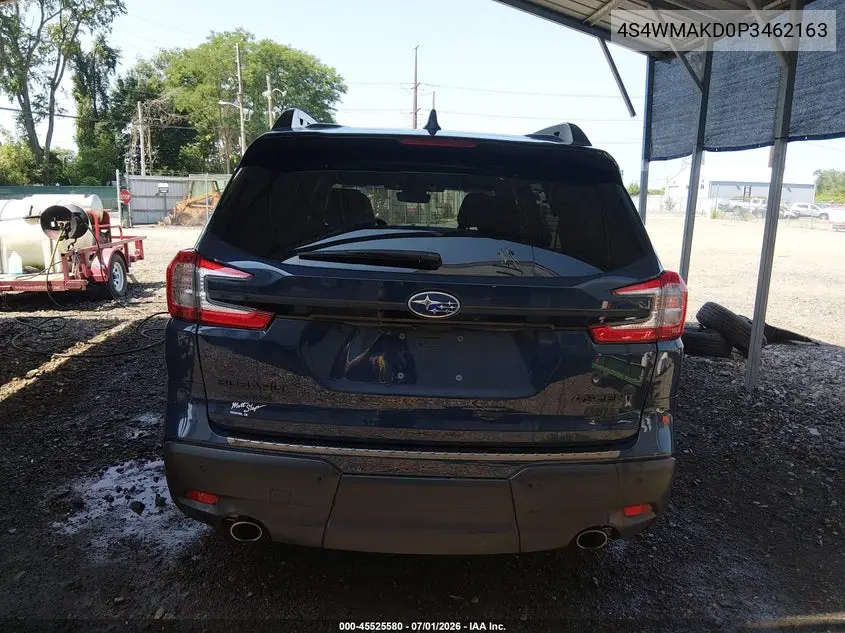 2023 Subaru Ascent Onyx Edition Limited 7-Passenger VIN: 4S4WMAKD0P3462163 Lot: 45525580