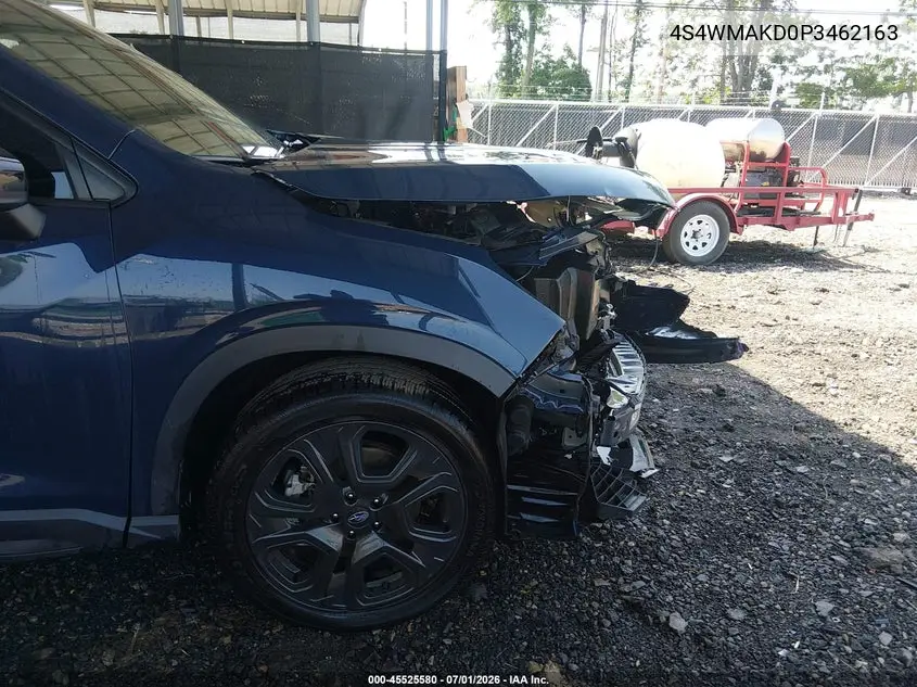 2023 Subaru Ascent Onyx Edition Limited 7-Passenger VIN: 4S4WMAKD0P3462163 Lot: 45525580