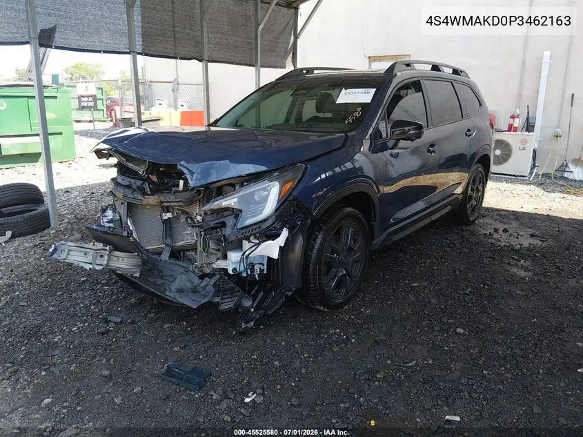 2023 Subaru Ascent Onyx Edition Limited 7-Passenger VIN: 4S4WMAKD0P3462163 Lot: 45525580