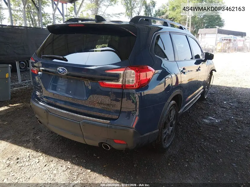 2023 Subaru Ascent Onyx Edition Limited 7-Passenger VIN: 4S4WMAKD0P3462163 Lot: 45525580