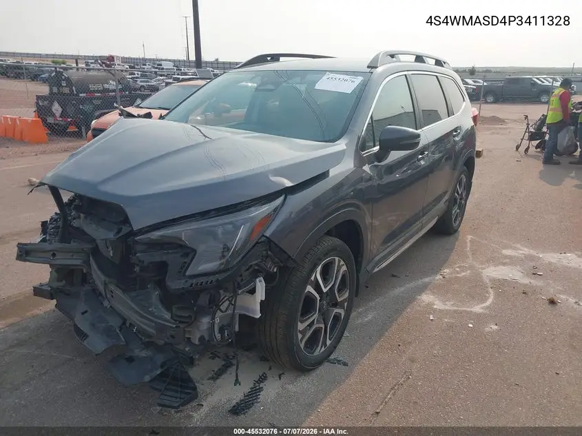 2023 Subaru Ascent Limited 7-Passenger VIN: 4S4WMASD4P3411328 Lot: 45532076