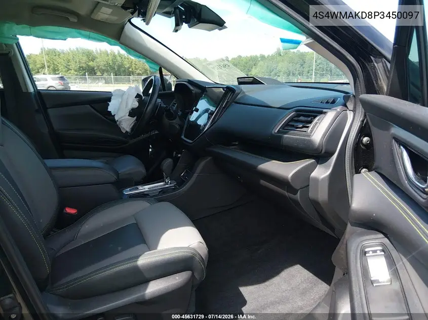 2023 Subaru Ascent Onyx Edition Limited 7-Passenger VIN: 4S4WMAKD8P3450097 Lot: 45631729