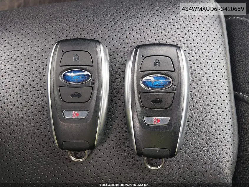 2024 Subaru Ascent Limited 7-Passenger VIN: 4S4WMAUD6R3420659 Lot: 45400909
