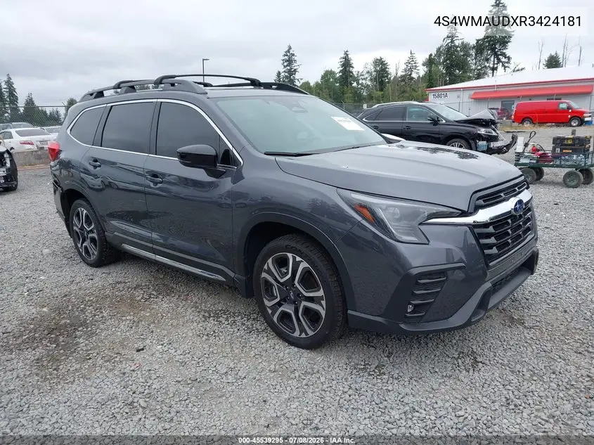 2024 Subaru Ascent Limited 7-Passenger VIN: 4S4WMAUDXR3424181 Lot: 45539295