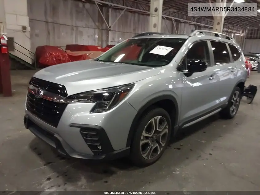 2024 Subaru Ascent Limited 8-Passenger VIN: 4S4WMARD5R3434884 Lot: 45645558