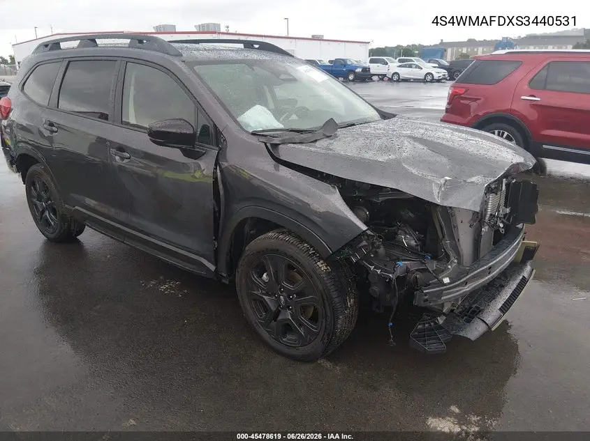 2025 Subaru Ascent Onyx Edition 7-Passenger VIN: 4S4WMAFDXS3440531 Lot: 45478619