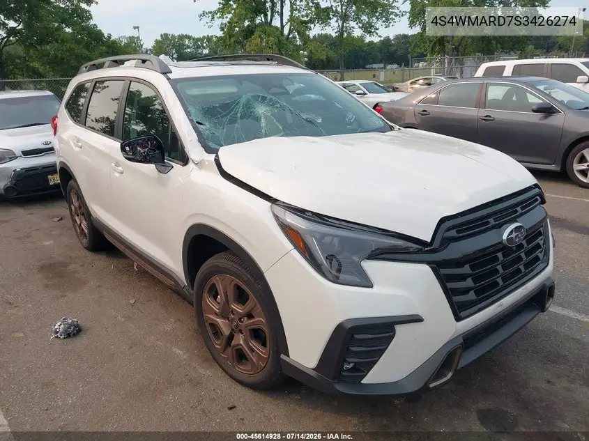 2025 Subaru Ascent Bronze Edition 7-Passenger VIN: 4S4WMARD7S3426274 Lot: 45614928