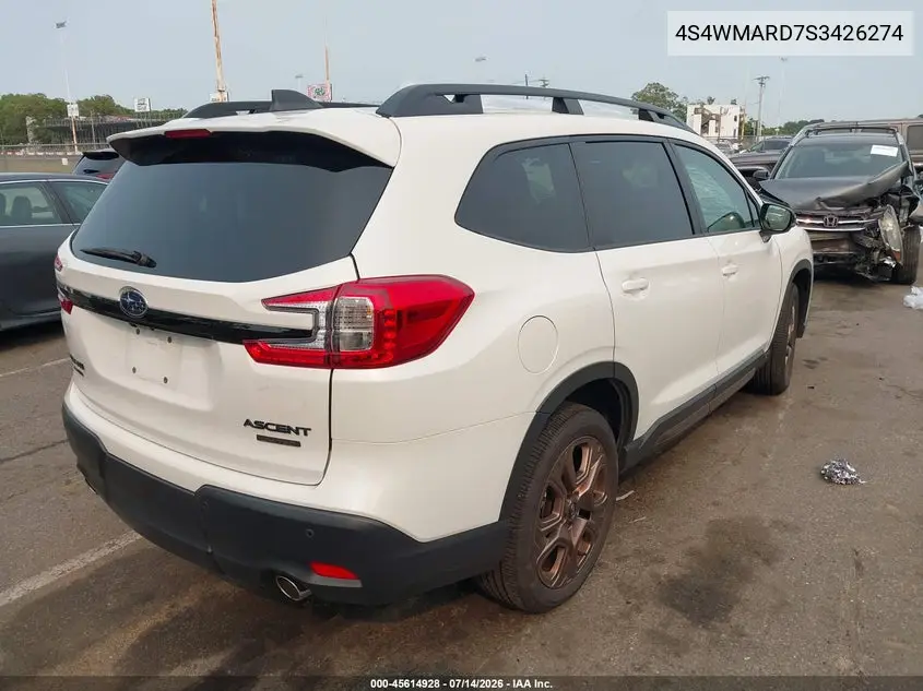 2025 Subaru Ascent Bronze Edition 7-Passenger VIN: 4S4WMARD7S3426274 Lot: 45614928