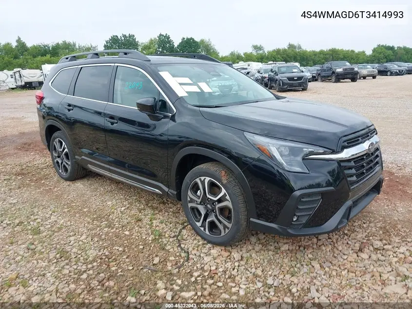2026 Subaru Ascent Limited 7-Passenger VIN: 4S4WMAGD6T3414993 Lot: 45322043