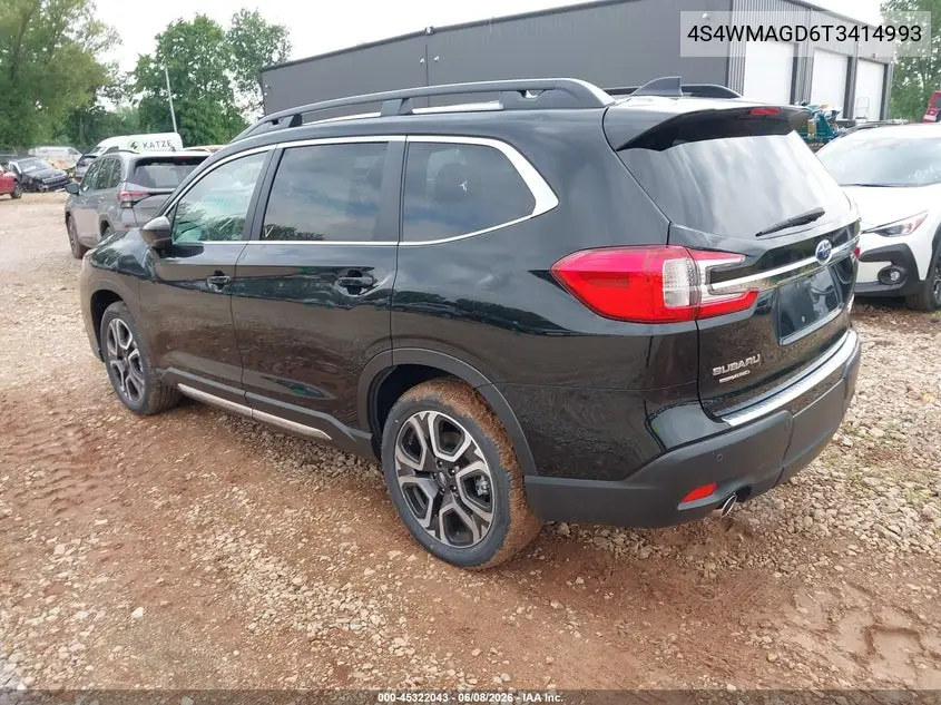 2026 Subaru Ascent Limited 7-Passenger VIN: 4S4WMAGD6T3414993 Lot: 45322043