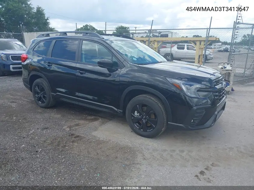 2026 Subaru Ascent Premium 8-Passenger VIN: 4S4WMAAD3T3413647 Lot: 45523199