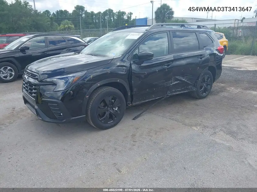2026 Subaru Ascent Premium 8-Passenger VIN: 4S4WMAAD3T3413647 Lot: 45523199