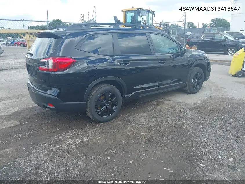 2026 Subaru Ascent Premium 8-Passenger VIN: 4S4WMAAD3T3413647 Lot: 45523199