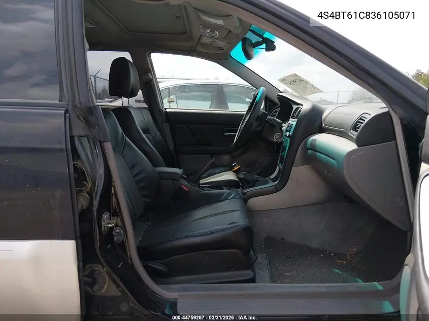 2003 Subaru Baja VIN: 4S4BT61C836105071 Lot: 44759267
