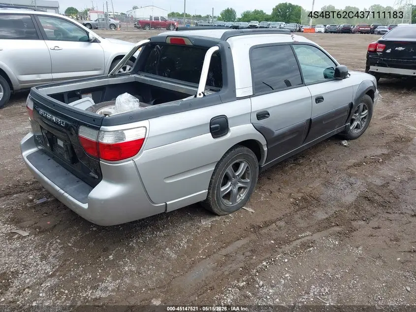 2003 Subaru Baja Sport VIN: 4S4BT62C437111183 Lot: 45147521