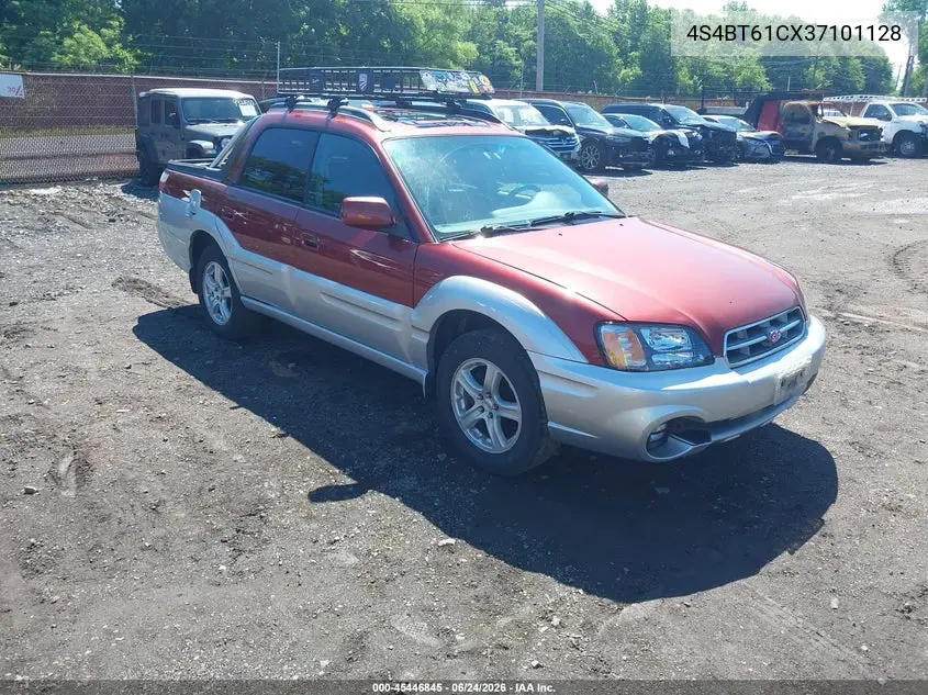 2003 Subaru Baja VIN: 4S4BT61CX37101128 Lot: 45446845