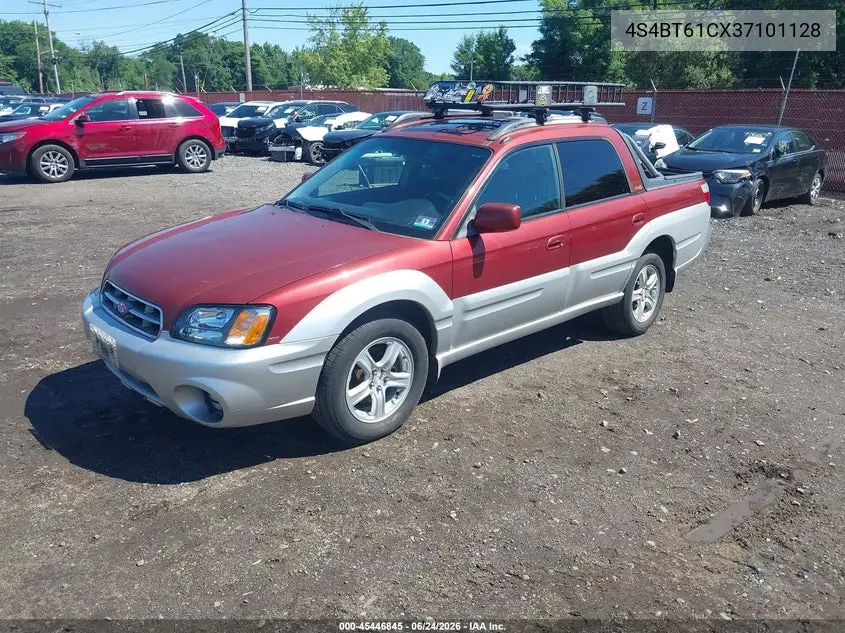 2003 Subaru Baja VIN: 4S4BT61CX37101128 Lot: 45446845