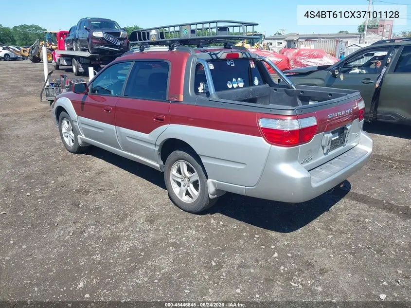 2003 Subaru Baja VIN: 4S4BT61CX37101128 Lot: 45446845