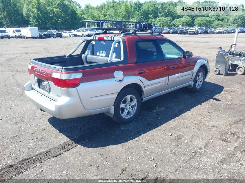 2003 Subaru Baja VIN: 4S4BT61CX37101128 Lot: 45446845