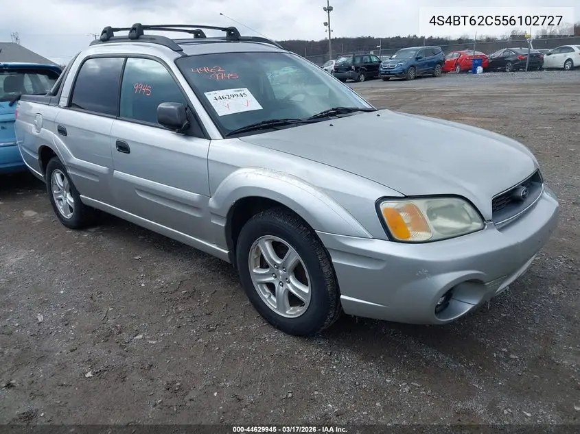 2005 Subaru Baja Sport VIN: 4S4BT62C556102727 Lot: 44629945