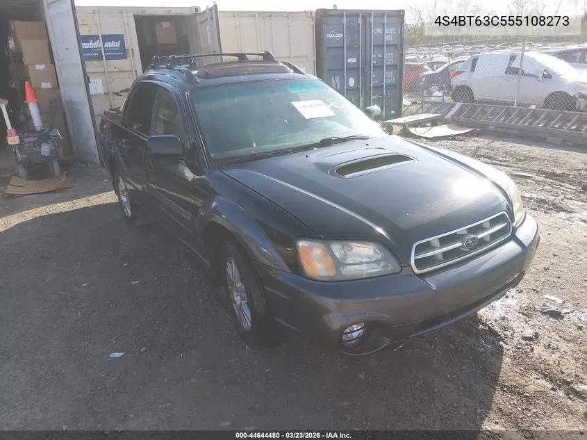 2005 Subaru Baja Turbo VIN: 4S4BT63C555108273 Lot: 44644480