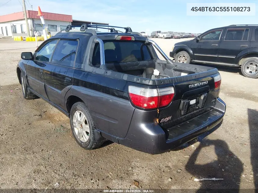 2005 Subaru Baja Turbo VIN: 4S4BT63C555108273 Lot: 44644480