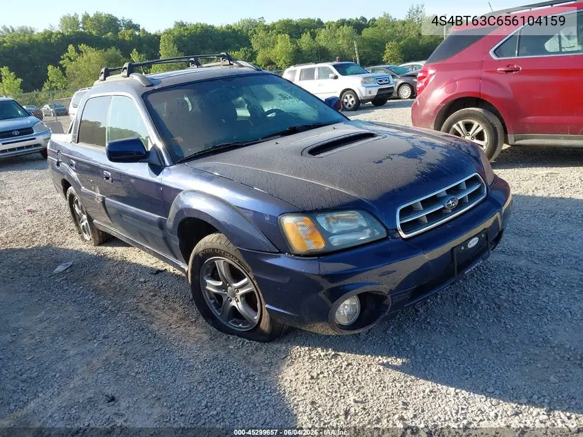 2005 Subaru Baja Turbo VIN: 4S4BT63C656104159 Lot: 45299657