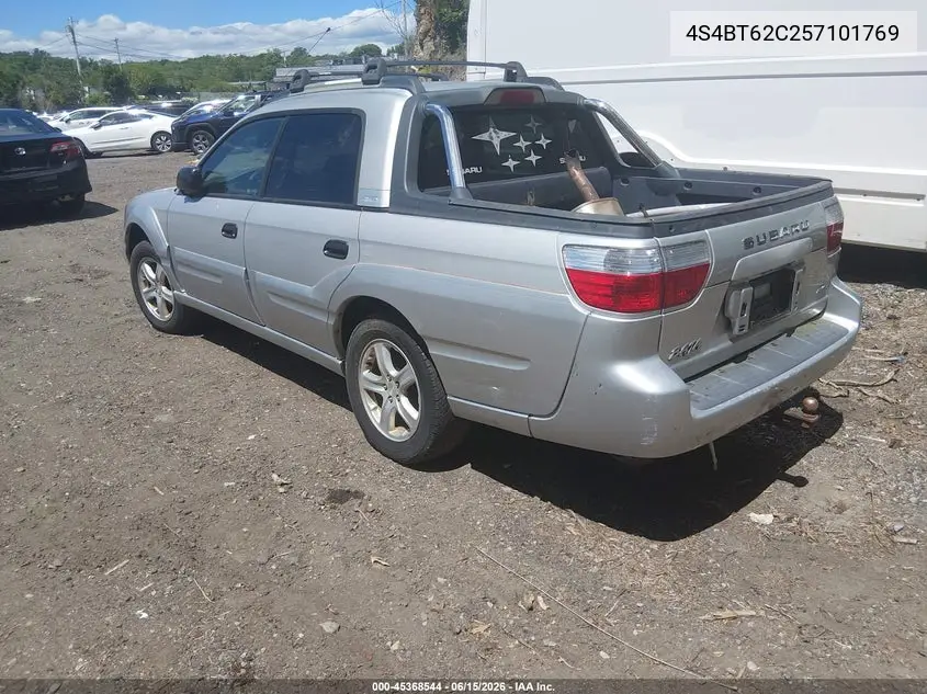 2005 Subaru Baja Sport VIN: 4S4BT62C257101769 Lot: 45368544