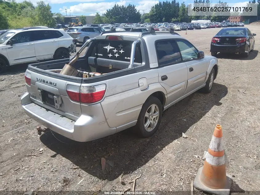 2005 Subaru Baja Sport VIN: 4S4BT62C257101769 Lot: 45368544