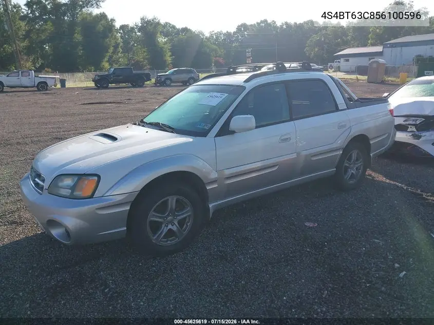 2005 Subaru Baja Turbo VIN: 4S4BT63C856100596 Lot: 45625619
