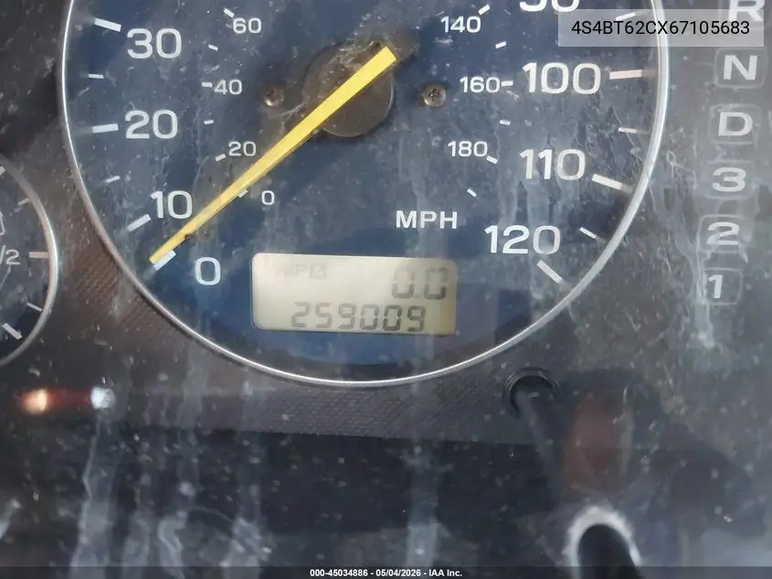 2006 Subaru Baja Sport VIN: 4S4BT62CX67105683 Lot: 45034886