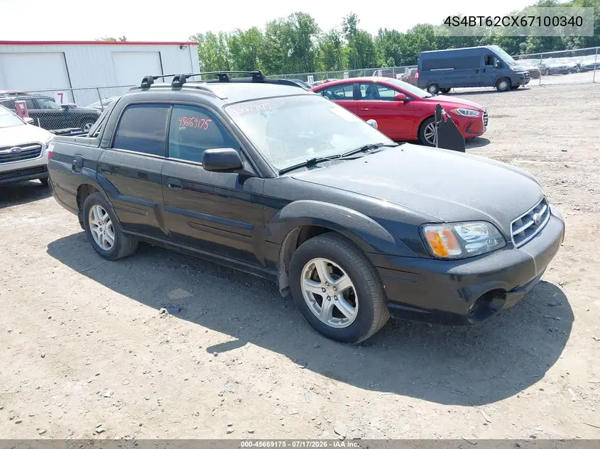 2006 Subaru Baja Sport VIN: 4S4BT62CX67100340 Lot: 45669175