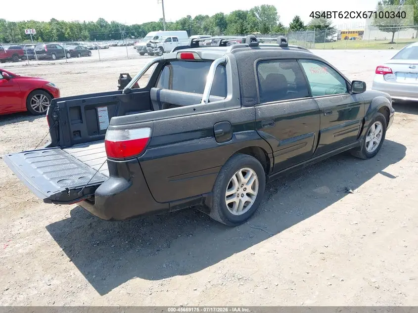 2006 Subaru Baja Sport VIN: 4S4BT62CX67100340 Lot: 45669175