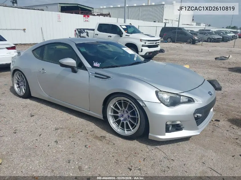 2013 Subaru Brz Limited VIN: JF1ZCAC1XD2610819 Lot: 44440004
