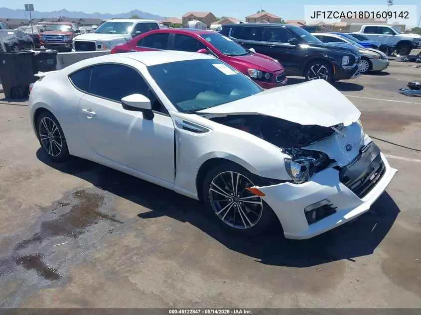 2013 Subaru Brz Limited VIN: JF1ZCAC18D1609142 Lot: 45122847