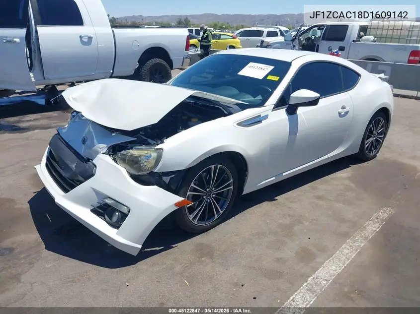 2013 Subaru Brz Limited VIN: JF1ZCAC18D1609142 Lot: 45122847