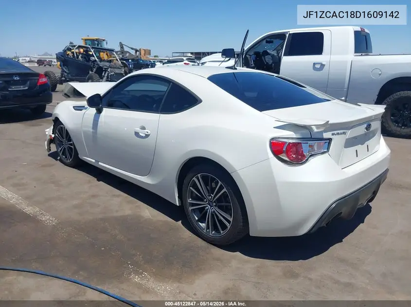 2013 Subaru Brz Limited VIN: JF1ZCAC18D1609142 Lot: 45122847