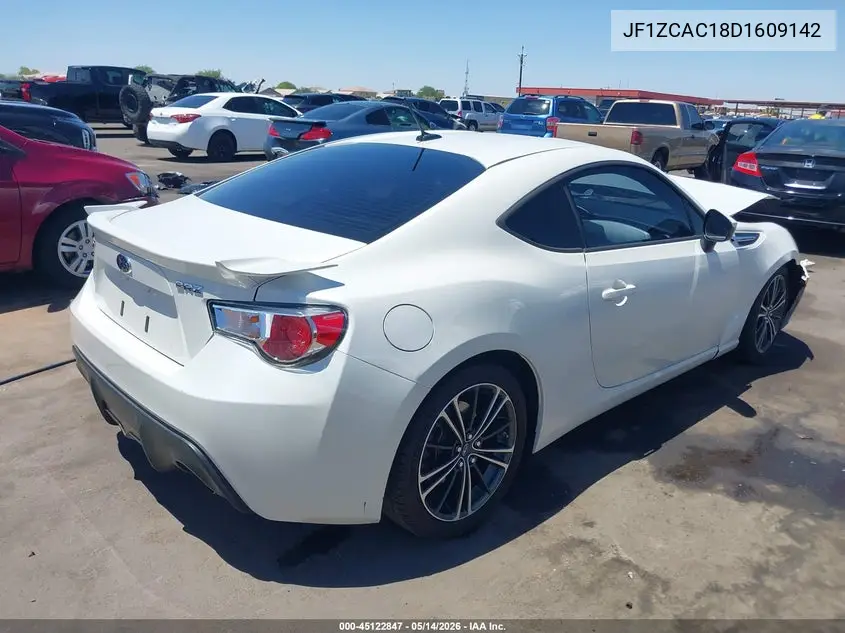2013 Subaru Brz Limited VIN: JF1ZCAC18D1609142 Lot: 45122847