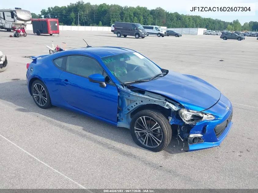 2013 Subaru Brz Limited VIN: JF1ZCAC16D2607304 Lot: 45387283
