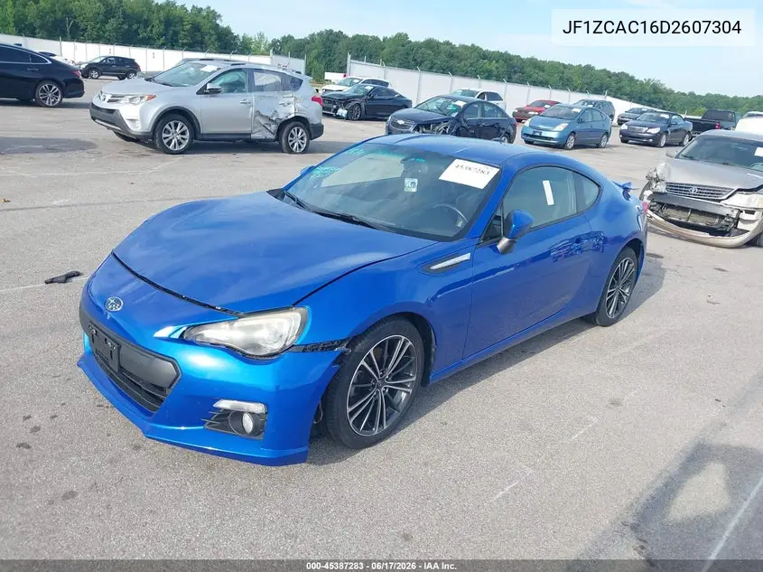 2013 Subaru Brz Limited VIN: JF1ZCAC16D2607304 Lot: 45387283