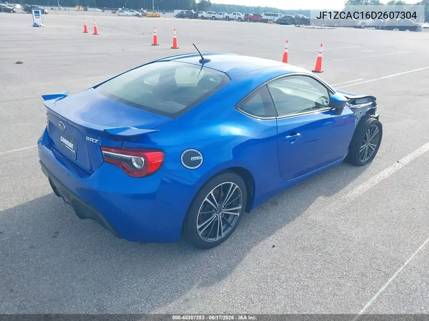 2013 Subaru Brz Limited VIN: JF1ZCAC16D2607304 Lot: 45387283