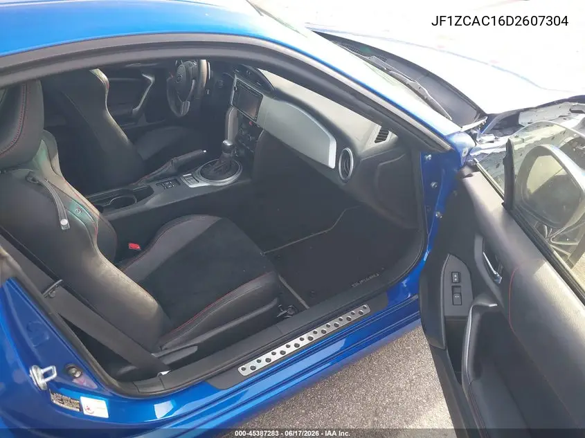 2013 Subaru Brz Limited VIN: JF1ZCAC16D2607304 Lot: 45387283