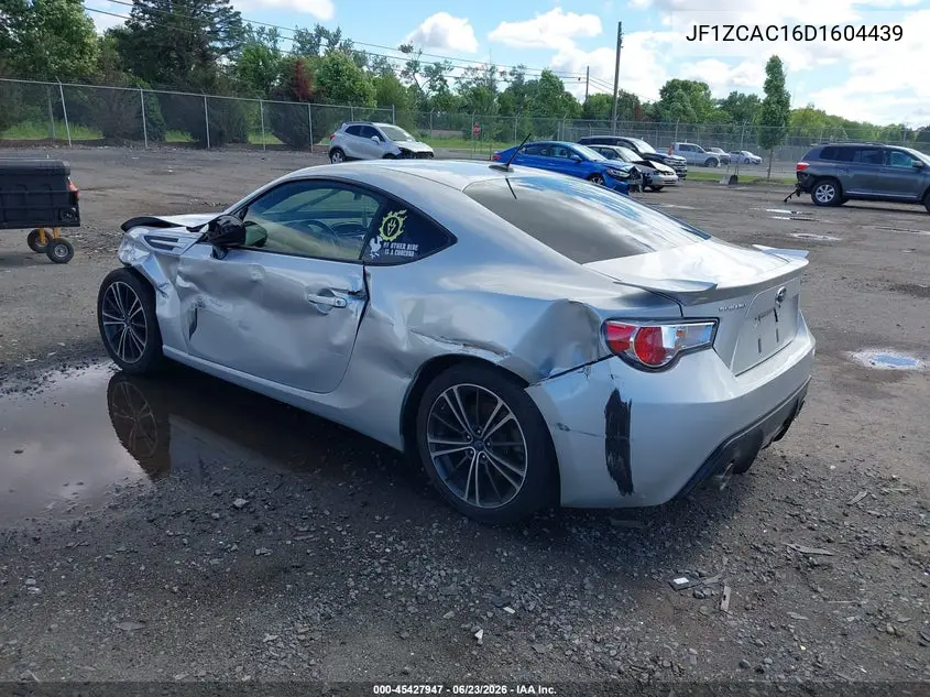 2013 Subaru Brz Limited VIN: JF1ZCAC16D1604439 Lot: 45427947