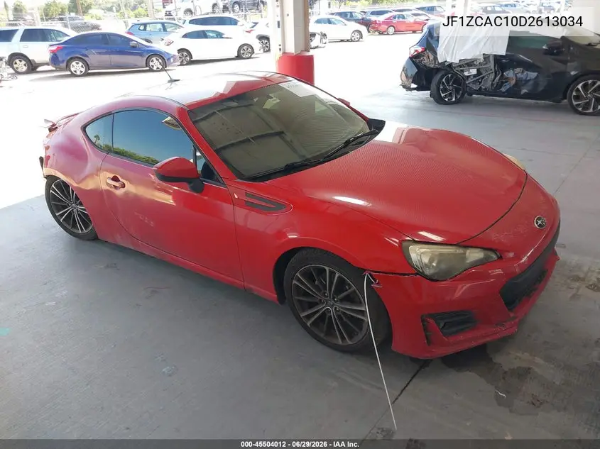 2013 Subaru Brz Limited VIN: JF1ZCAC10D2613034 Lot: 45504012